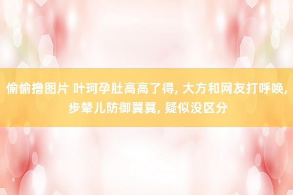 偷偷撸图片 叶珂孕肚高高了得, 大方和网友打呼唤, 步辇儿防御翼翼, 疑似没区分