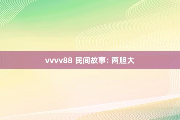 vvvv88 民间故事: 两胆大