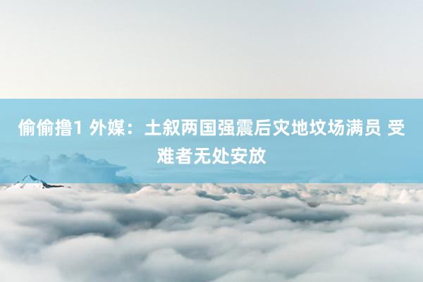 偷偷撸1 外媒：土叙两国强震后灾地坟场满员 受难者无处安放