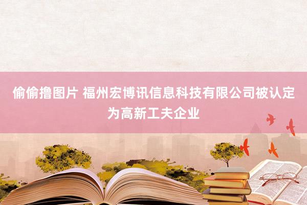 偷偷撸图片 福州宏博讯信息科技有限公司被认定为高新工夫企业