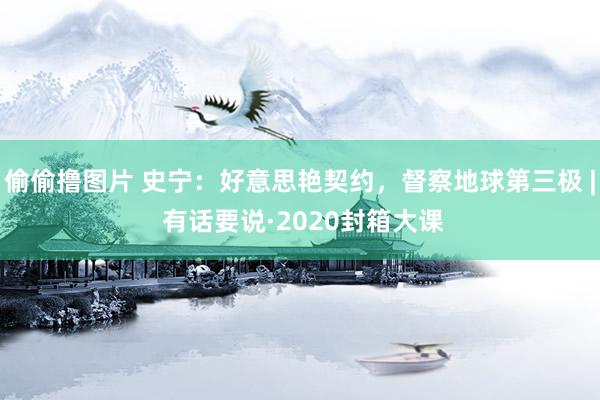 偷偷撸图片 史宁：好意思艳契约，督察地球第三极 | 有话要说·2020封箱大课